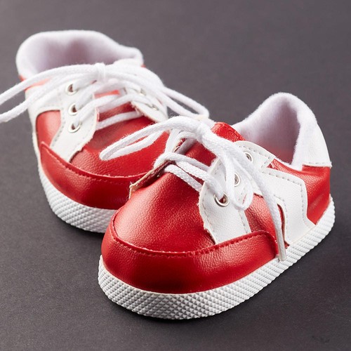 Chaussure rouge blan - chaussure,