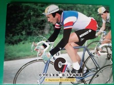 CYCLISME carte cycliste P.R VILLEMIANE Champion équipe RENAULT elf GITANE 1981 *