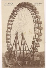 paris la grande roue  the big wheel