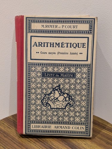 Arithmétique cours moyen 1re - arithmétique,
