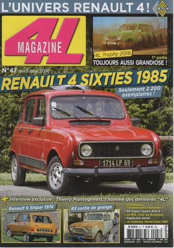 Magazine renault 4 - 47,