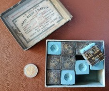 Véritable craie bleue Saint-Martin vintage  – Rare – Fabrication française