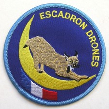 INSIGNE TISSU PATCH ARMEE DE L' AIR AVIATION ESCADRON DRONES