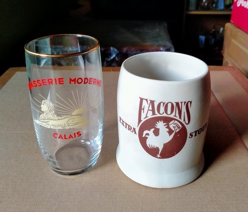 Verre chope biére facon - verre,