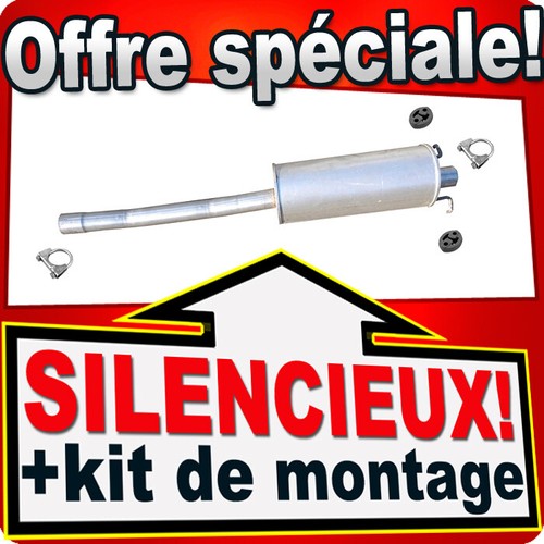Silencieux intermédiaire pour - silencieux,