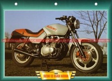 SUZUKI GS 650 GX Katana GS650GX GS650 1982 (1981-1984) : Fiche Moto #000740