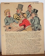 Gravure Dessin Caricature