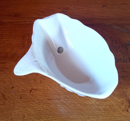 Sauciere gras porcelaine - en,