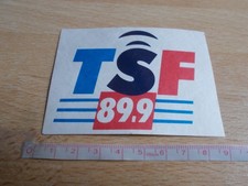 Autocollant Radio TSF 89.9