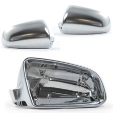 2 COQUE RETROVISEUR GRIS ALU