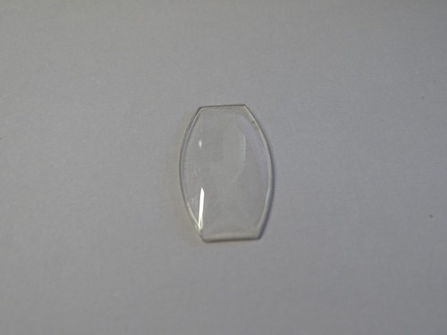 Verre montre rectangle x - 23.5,