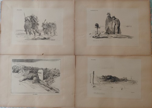 Anciennes gravures signées - anciennes,