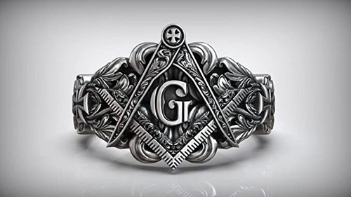 Bague maçonnique homme - maçonnique,
