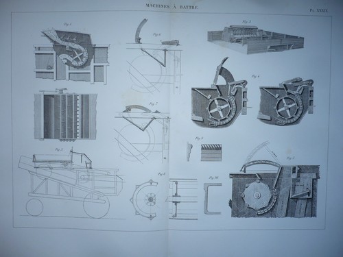 Gravure 1880 matériel - 1880,