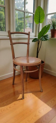Chaise bois courbé - en,
