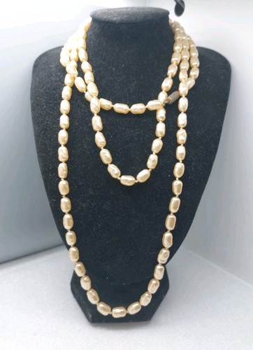 Collier vintage long sautoir - collier,