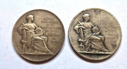 France médailles argent - médailles,