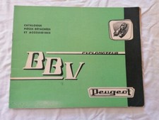 CYCLOMOTEUR BBV PEUGEOT catalogue piéces détachées