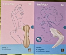 2 Stimulateurs sextoys  vibromasseurs  pour couple  Satisfyer pro 2  + 4   