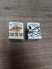 Winsor & Newton Ink Black Nut Brown Encre Noir Marron Chine Pot Plume Dessin Art