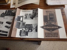 1930.Publicité chauffage électrique industriel (Clémançon).
