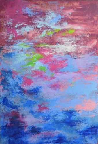 Peinture toile paysage - peinture, s/toile