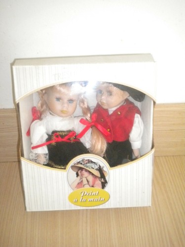 Couple poupées alsace - couple, d'alsace