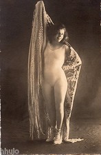 BD973 Carte Photo vintage card RPPC Femme woman sexy girl justaucorps danse