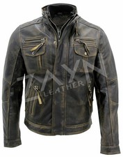 Blouson moto motard vintage
