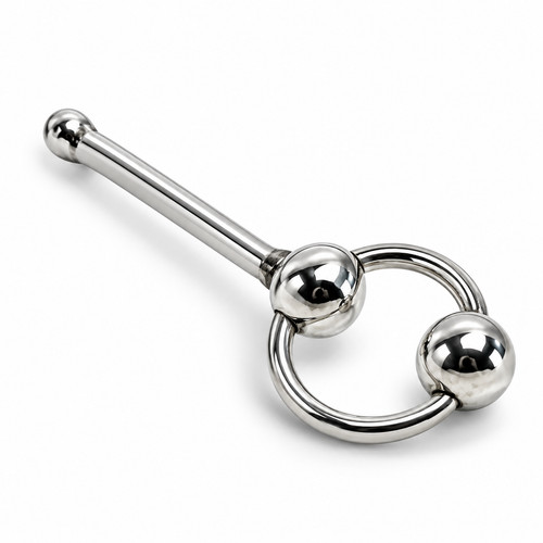 Bague esclave double boule