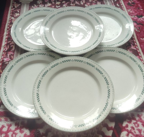 Lot assiettes plates - 6,