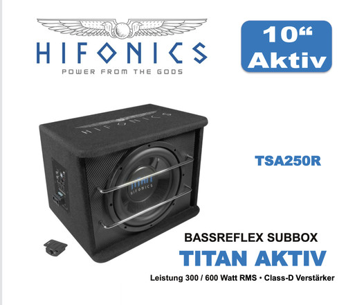 Subwoofer actif bass reflex - actif,