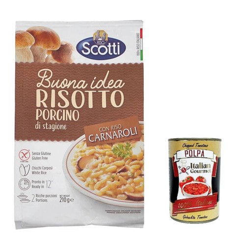 Riso scotti risotto aux cèpes - riso,