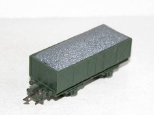 JOUEF HO 632 D, WAGON TOMBEREAU HAUT DE FRET, SNCF + CHARGEMENT MINERAIS PIERRE