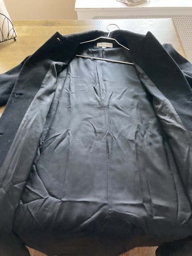 Albert nipon black long coat - nipon,