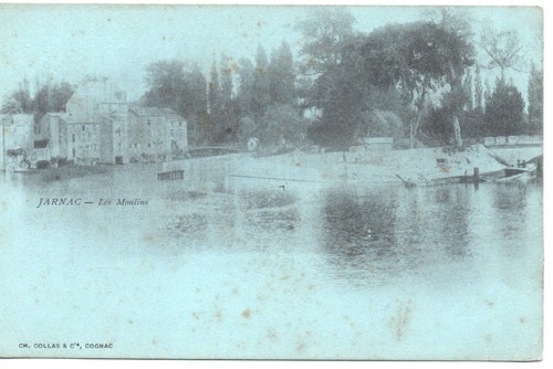 Cpa jarnac les moulins - jarnac,