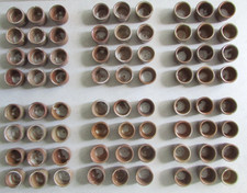 Lot de 6 douzaines soit 72 godets individuels escargots grès pour cuisson four