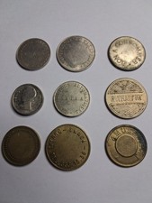 Lot de jetons - Taxiphone - Thermo snack - S.A.F.A.A - etc