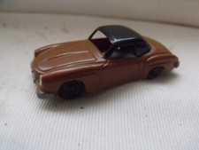 ref A 7 - ho - 1/87 - JOUEF -  MERCEDES 300 SL   repeinte  marron toit noir