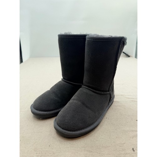 Minnetonka grey suede look - minnetonka, suede-look