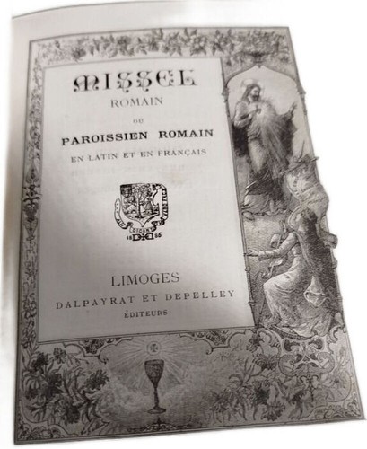 Missel romain paroissien - romain, ou