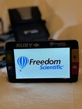 RUBY®️ Freedom Scientific – Comme Neuf, Avec Chargeur & Étui