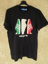 T-shirt ADIDAS GAZELLE noir shirt jersey collection rétro vintage L