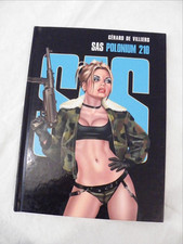 BD Bande dessinée SAS POLONIUM 210  n° 5 EO 2008 Gérard DE VILLIERS