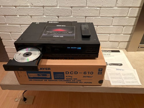 Denon dcd 610 player - denon,