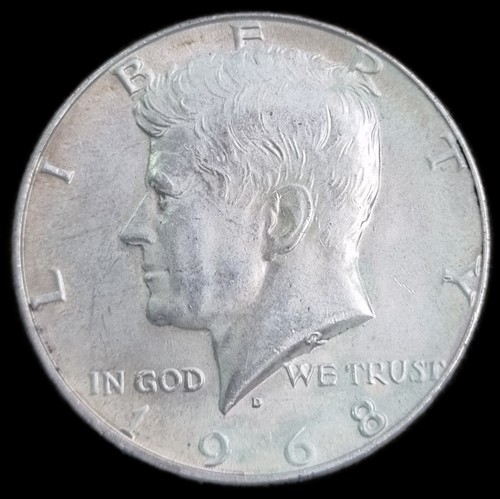 Half dollar argent - half,