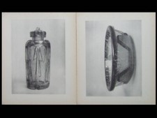 MAURICE MARINOT, FLACON ET COUPE - 1929 - 2 PLANCHES, ART DECO