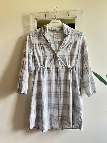 Blouse carreaux bleu et - à,