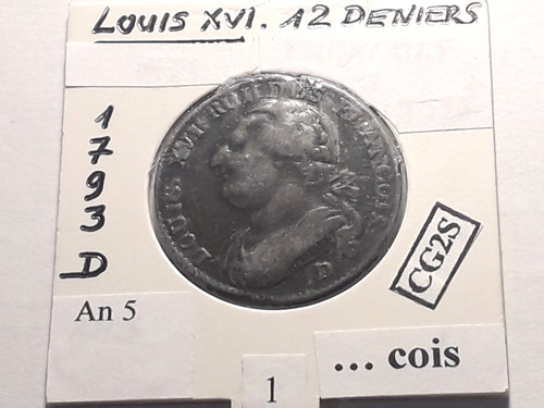 Louis xvi deniers - xvi,