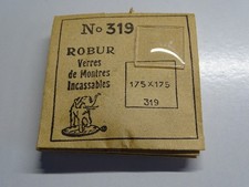 VERRE MONTRE CARRÉ 17.5 X